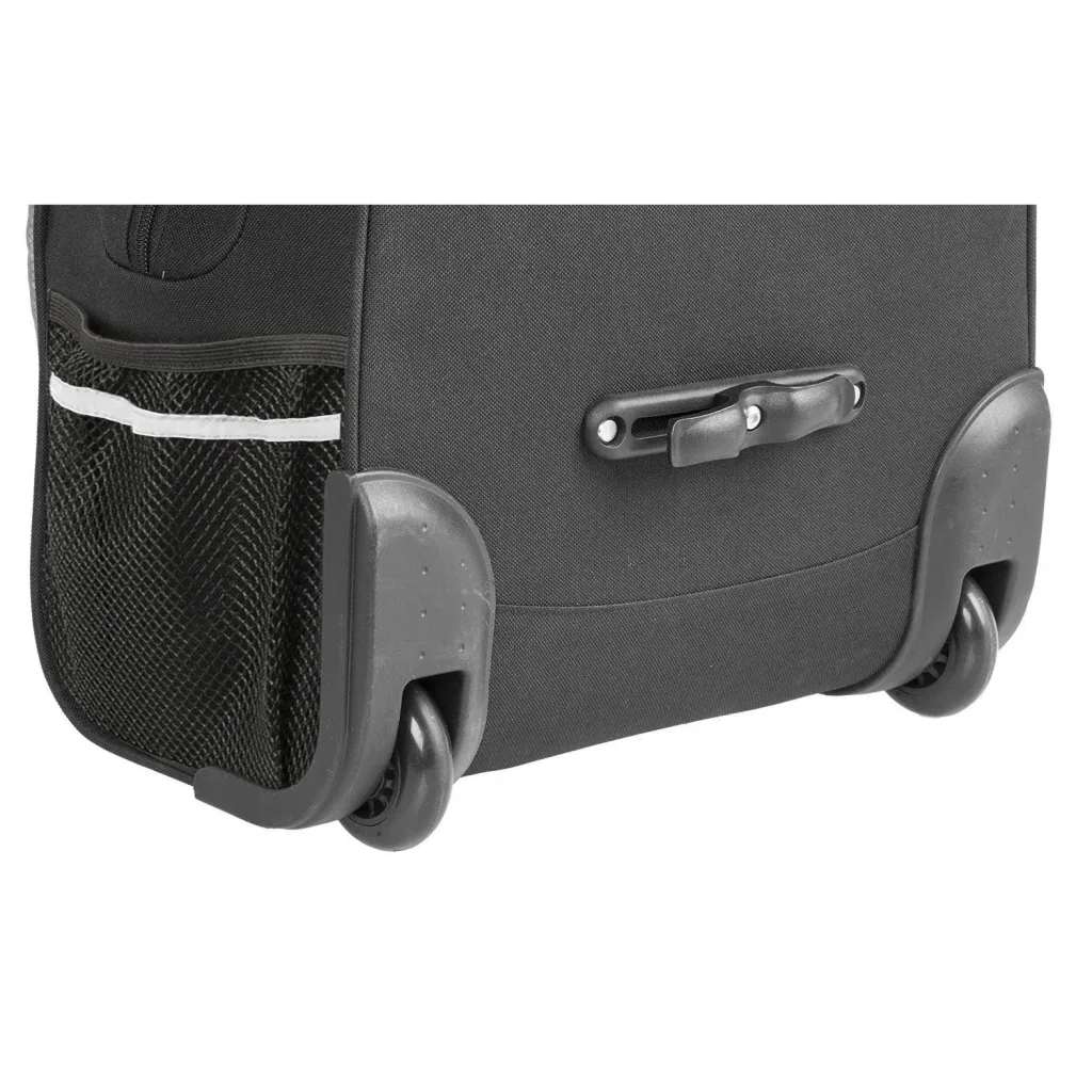 Pannier rack side bag on wheels - 2 in 1