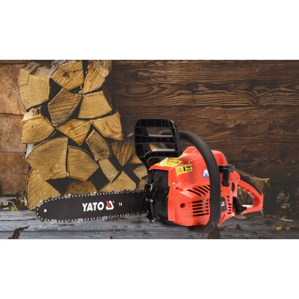 Petrol chainsaw with chainsaw sharpener - 1250W - 35 cm blade length