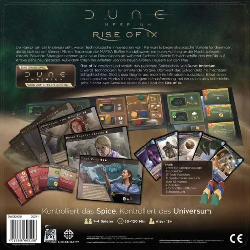 Board game - Dune Imperium - Rise of Ix - Expansion