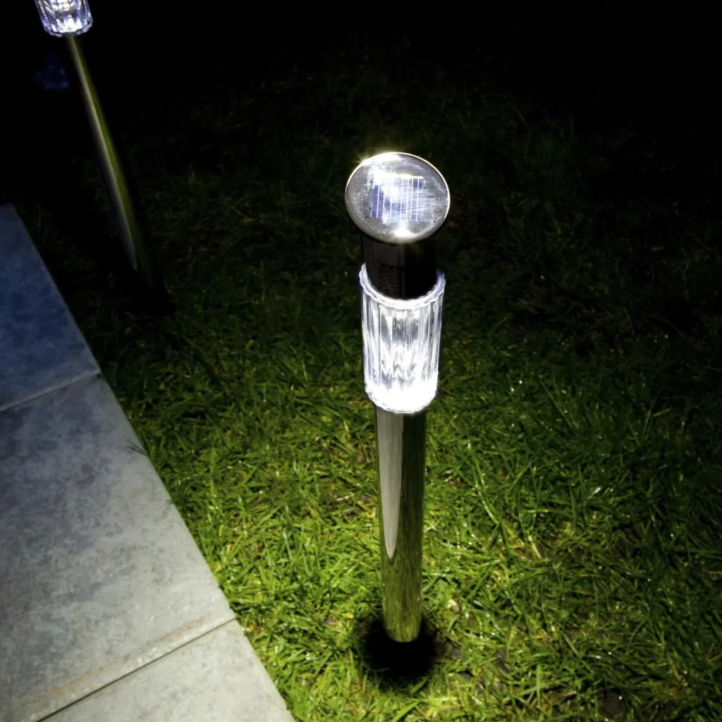 Solar garden lights set of 3