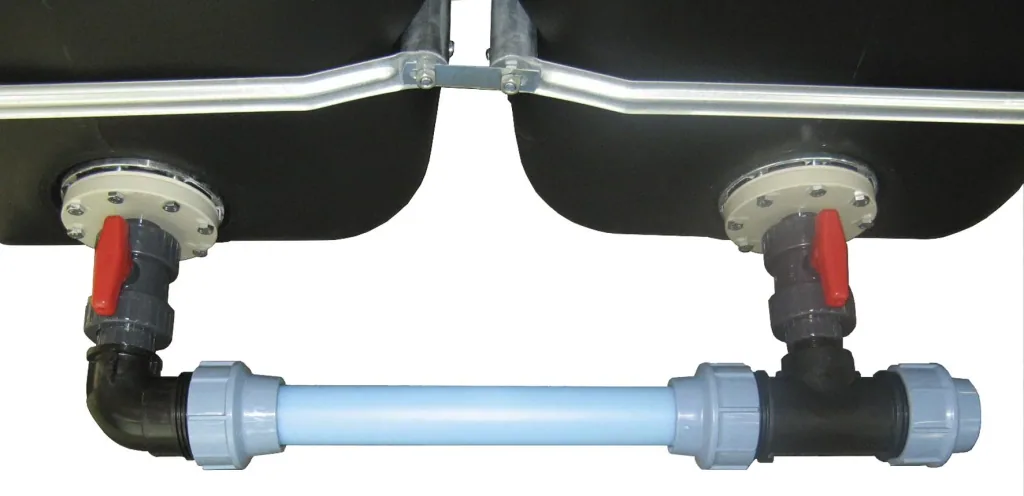 Basic set connecting pipe DN 51