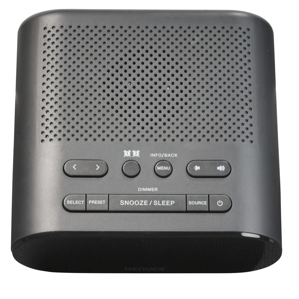 DAB+ radio alarm clock with USB port