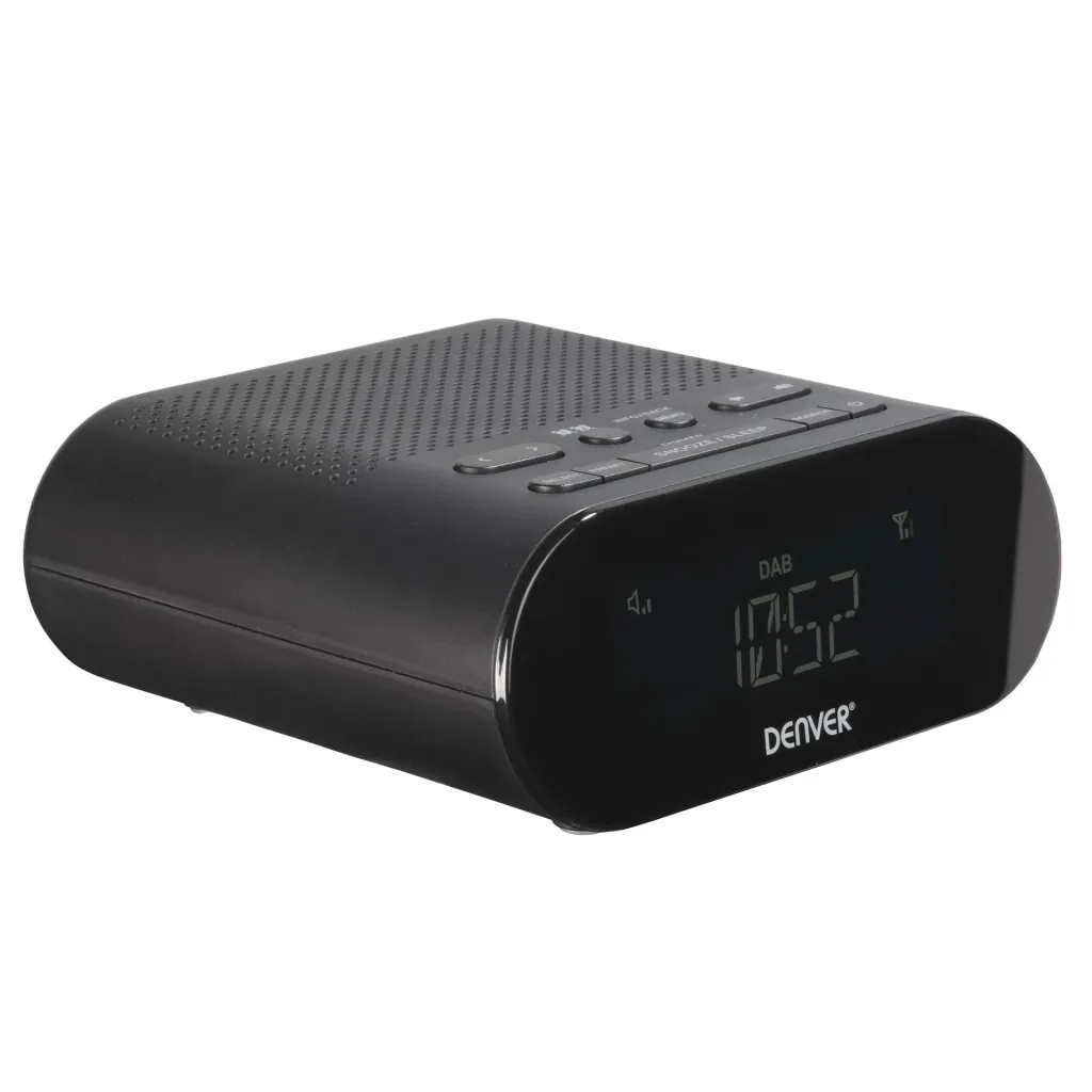 DAB+ radio alarm clock with USB port