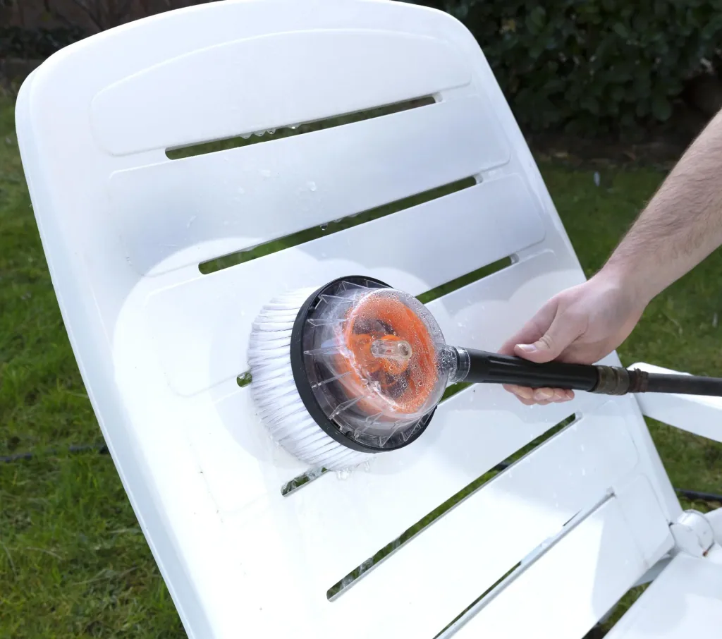 Rotating washing brush "Turbo Jet"