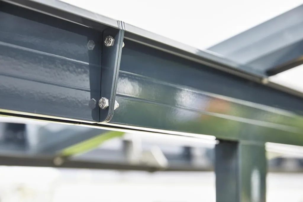Patio roof kit, color anthracite, 4260 x 4060 mm