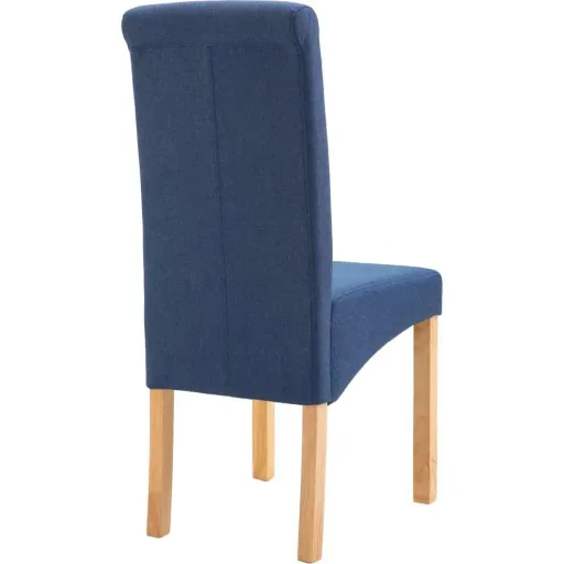 Dining chairs 2 in blue fabric