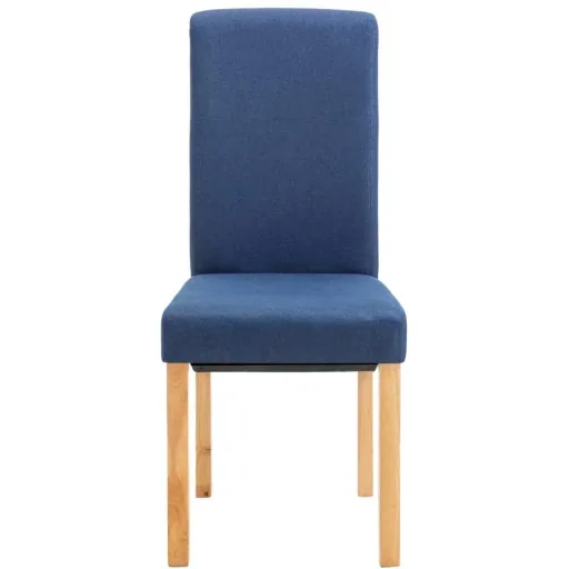 Dining chairs 2 in blue fabric
