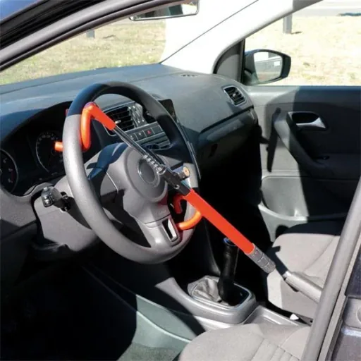 Steering wheel lock elephant