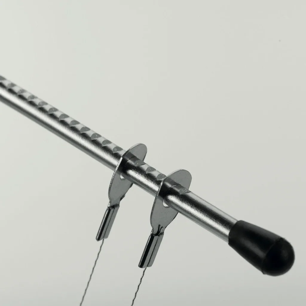 Cake base divider Simplex-Duo with two serrated cutting wires