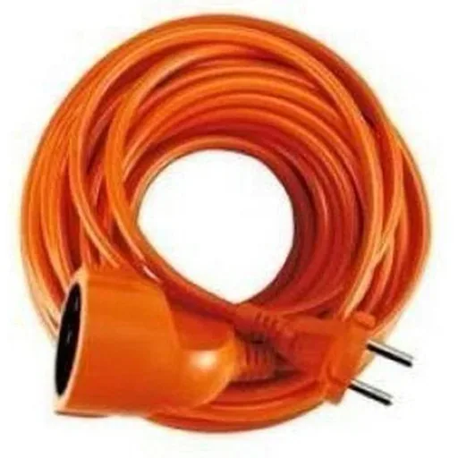 Vekto extension cord 10 meter long cable orange 2500 watts