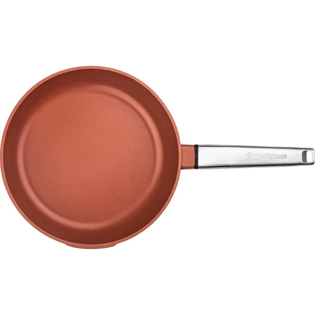 Performance Series Pots and Pans - Frying Pan 24 cm + Wok Pan 28 cm - Orange