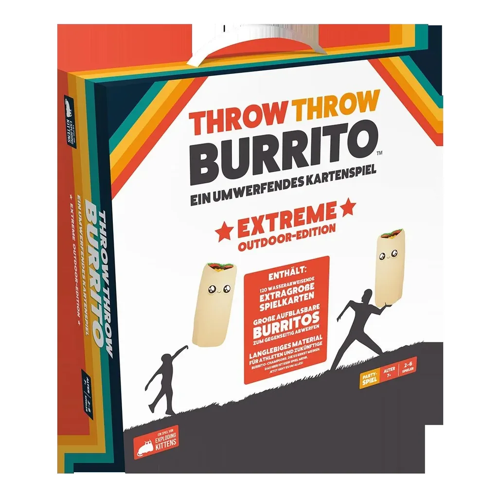 Board game Throw Throw Burrito: Extreme Outdoor Edition