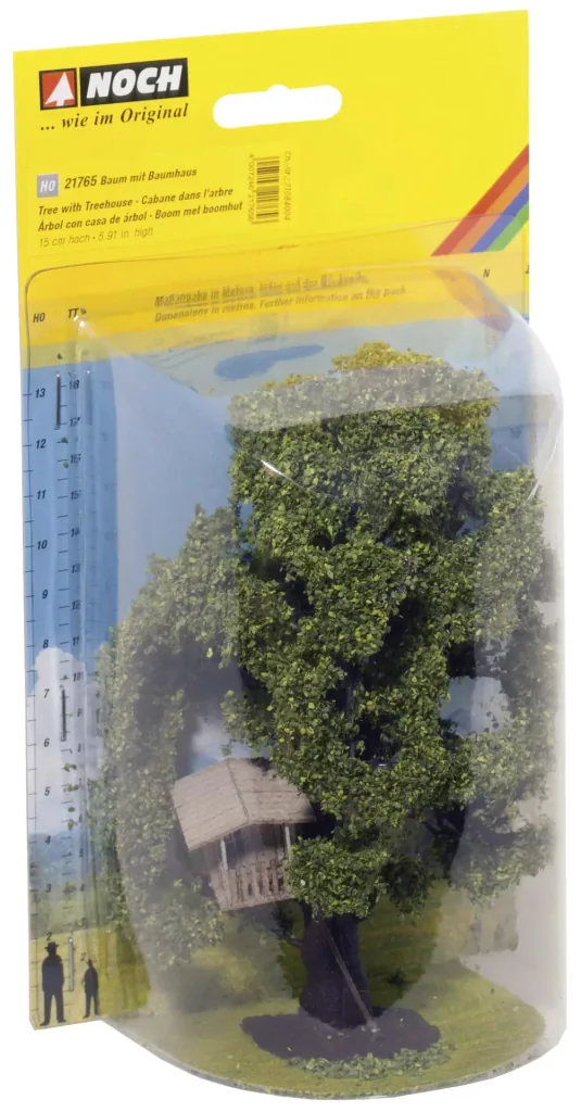 Tree with treehouse