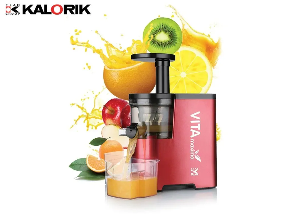 Vitamin Juicer, Slow Juicer in Metallic Red TKG FE 1010 R
