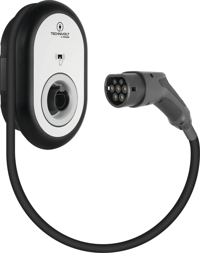TECHNIVOLT 101 charging station, 11kW with permanently connected charging cable according to IEC 62196-2 Type 2