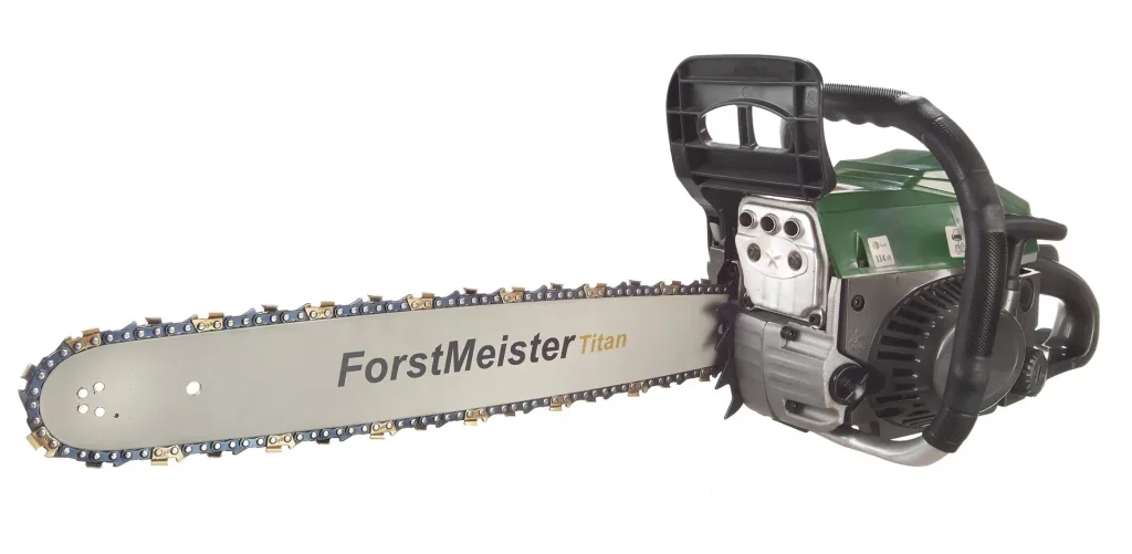 Petrol chainsaw "FMBK 55/50" with automatic chain lubrication