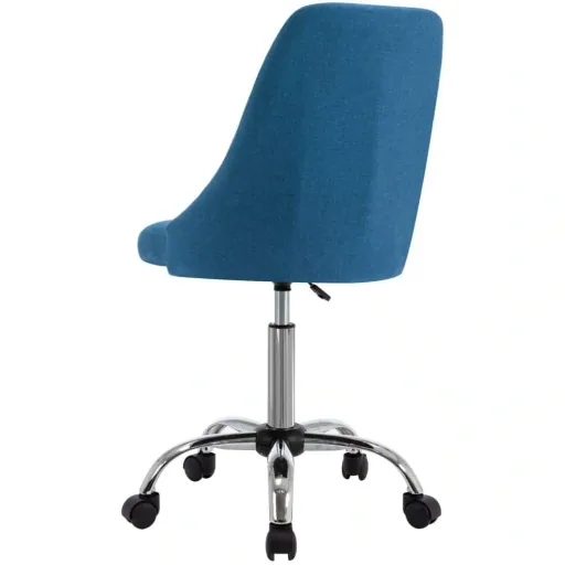 Dining chairs 2 in blue fabric