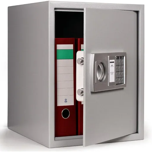 Digital security safe - 350x400x400mm - 4 mm steel door