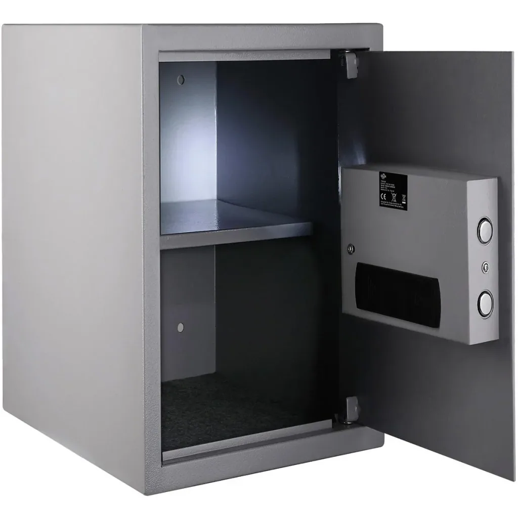 Digital security safe - 350x400x400mm - 4 mm steel door