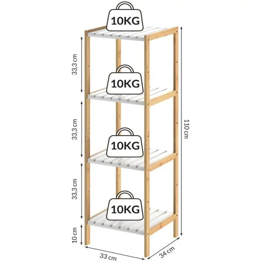 Bathroom furniture - 110x33x34cm