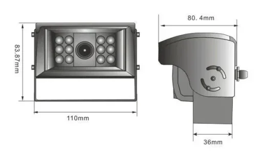 R7-S reversing system with automatic shutter camera