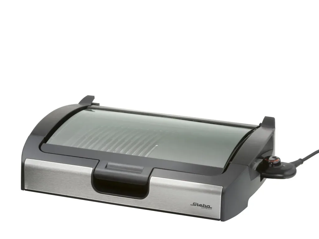 BBQ table grill with glass lid VG 200