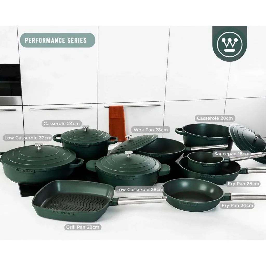Performance Series Frying Pan - Oven Safe - 24 cm - Green