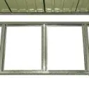 Shed green - metal 196x122x180