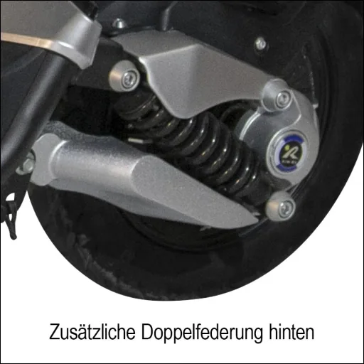 Design E-Roller "Max" 45 km/h schwarz
