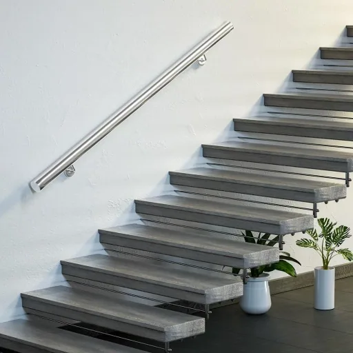 Handrail stainless steel 4.2x50cm