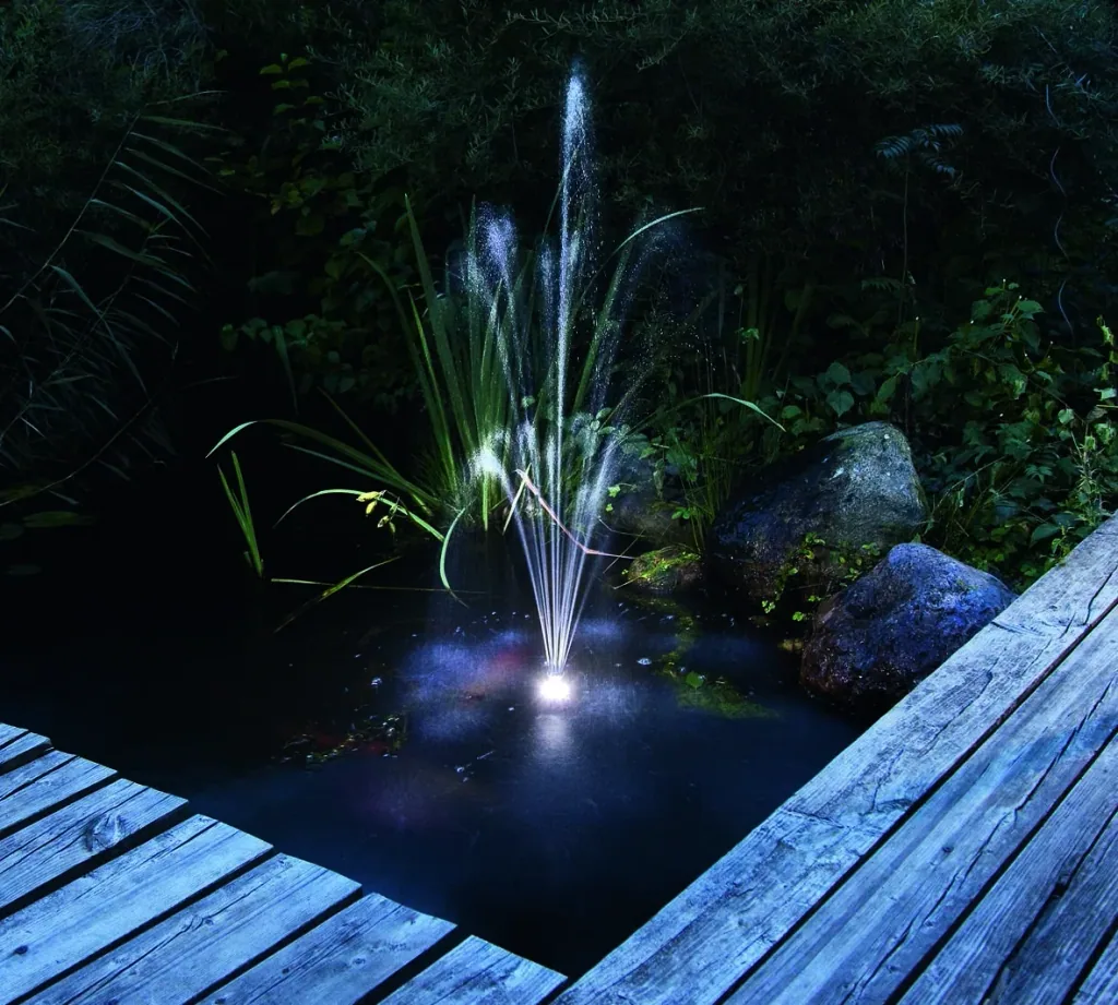 Solar pump system "Siena" - with LED lighting