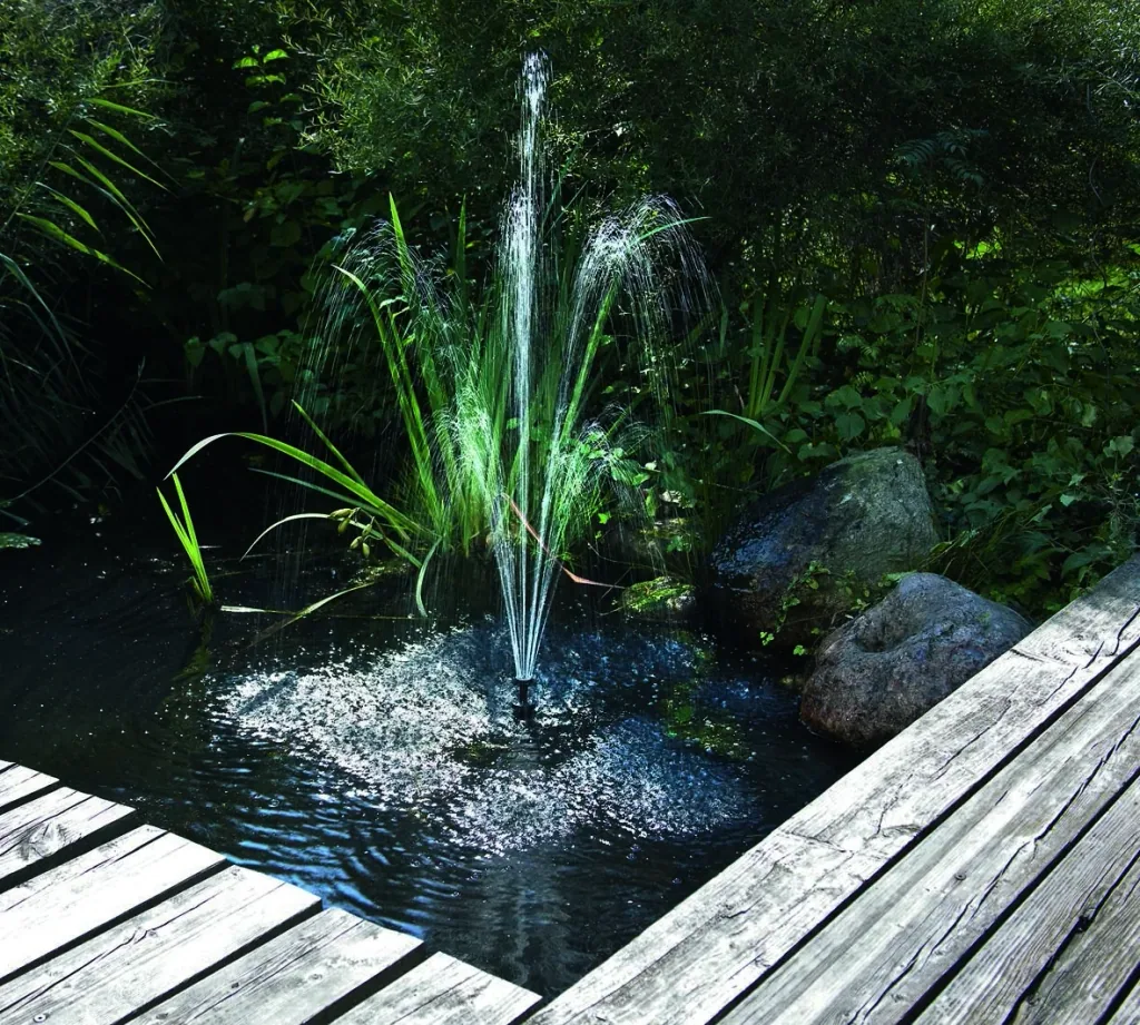 Solar pump system "Siena" - with LED lighting