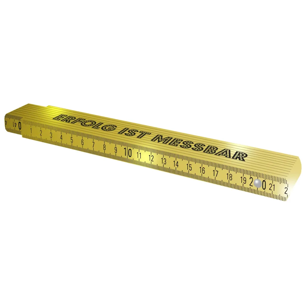 Meter stick 2 m "SUCCESS IS MEASURABLE"