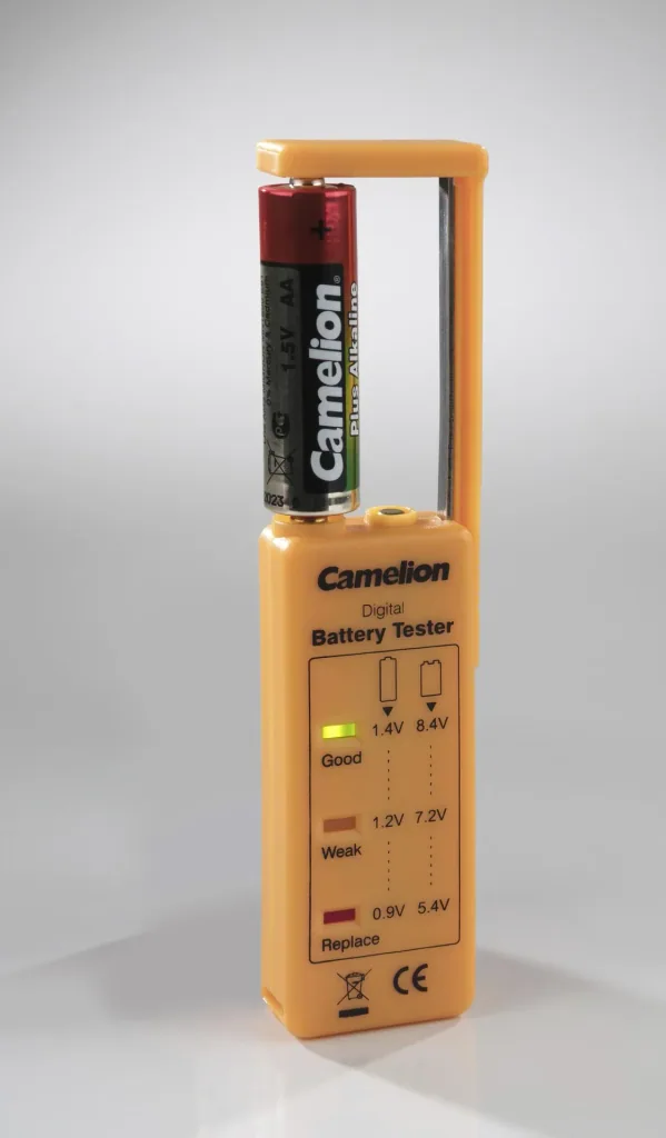 Plus Alkaline Battery Box with Battery Tester and Adapter - 29 pieces