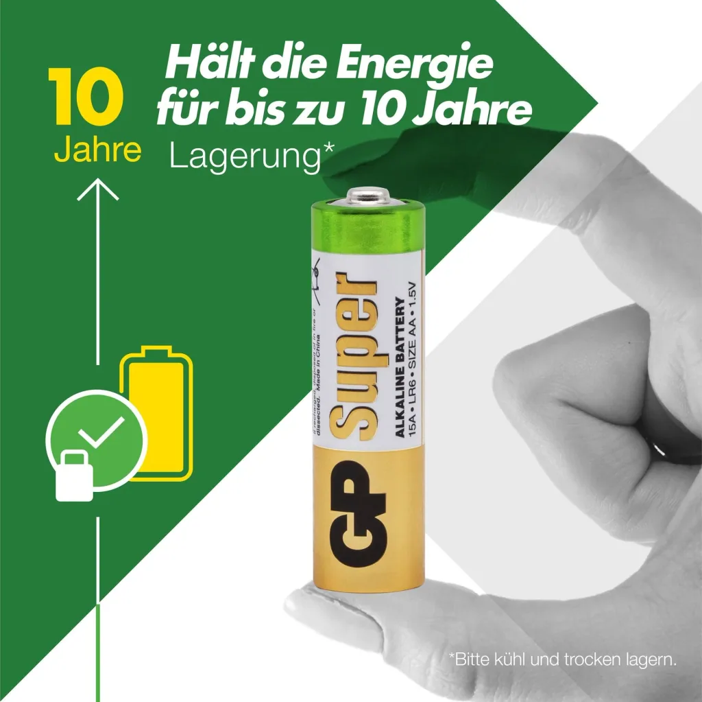 SUPER Alkaline Mix Pack with 32 x Mignon (AA) and 12 x Micro (AAA) batteries