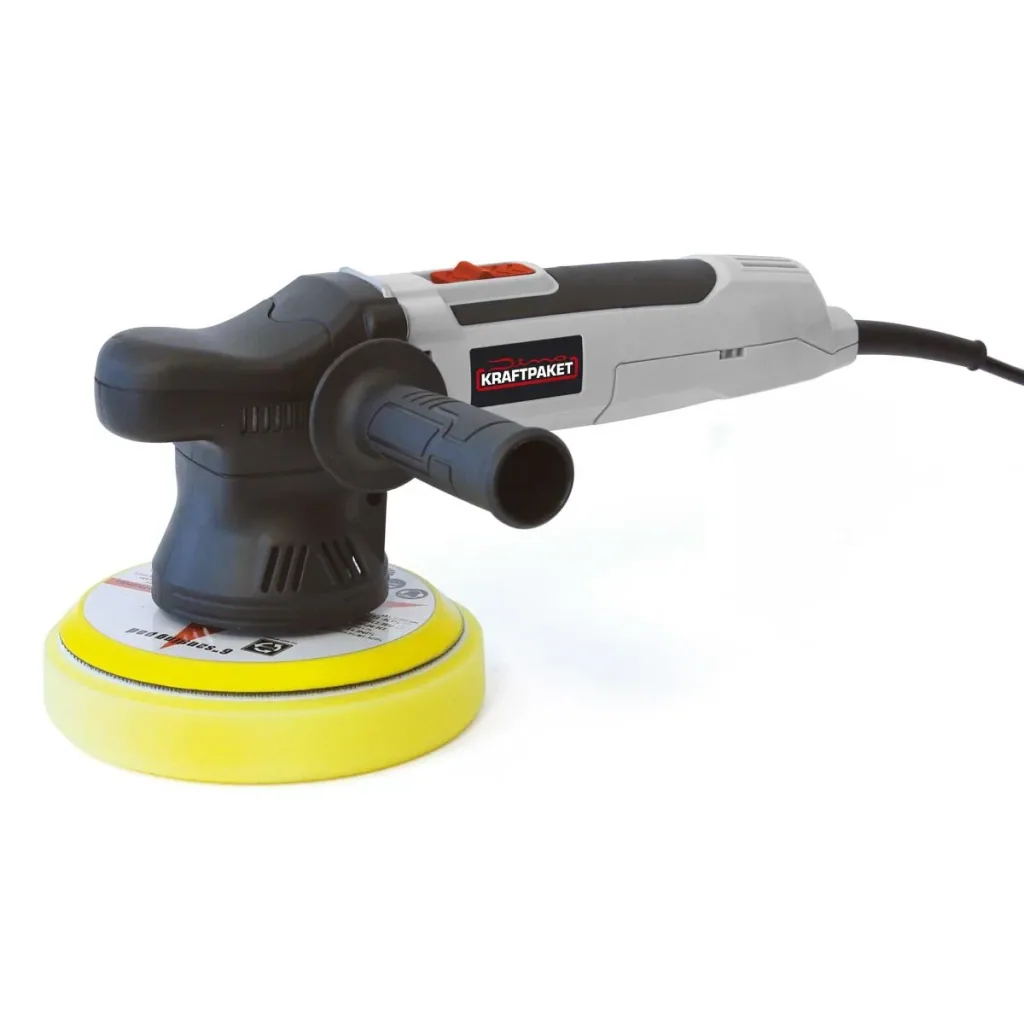 Eccentric polishing machine 650 watts - 9 mm stroke - in XXL set