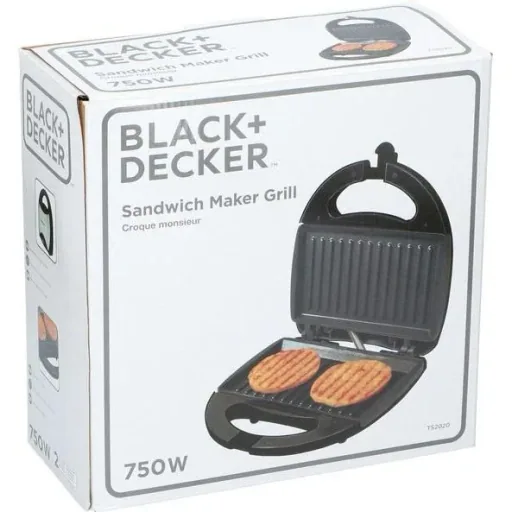 Toaster - stainless steel - non-stick coating - indicator light - 750W
