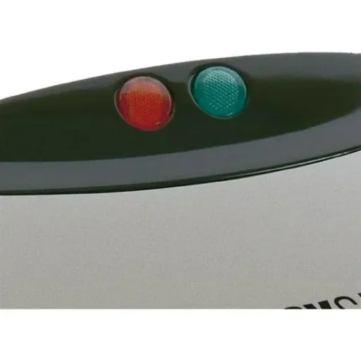 Toaster - stainless steel - non-stick coating - indicator light - 750W