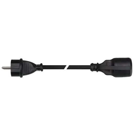 Extension cable - 10M - rubber - pin earthing - 3G1.5 - IP44