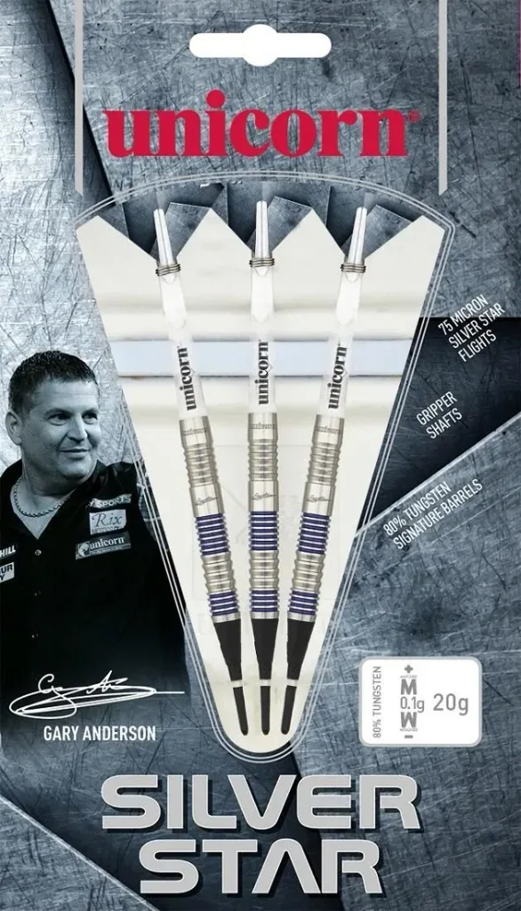 Silver Star Gary Anderson Soft Darts