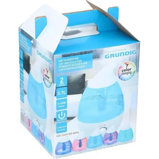 Aroma diffuser/humidifier - 2.7l - 25W - LED 7 colors