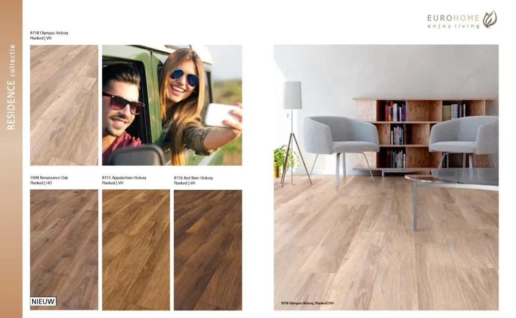 Residence Laminatboden Red River Hickory 10 mm 1,73 m²
