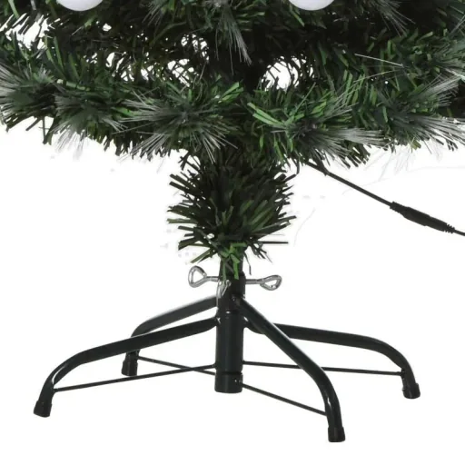Artificial Christmas tree with LED lighting green