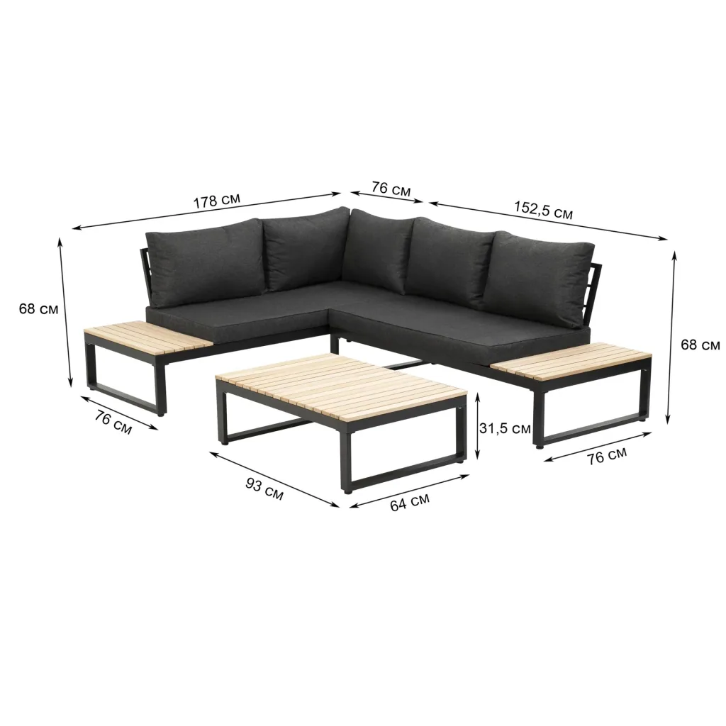 Garden furniture lounge set "Rio"    