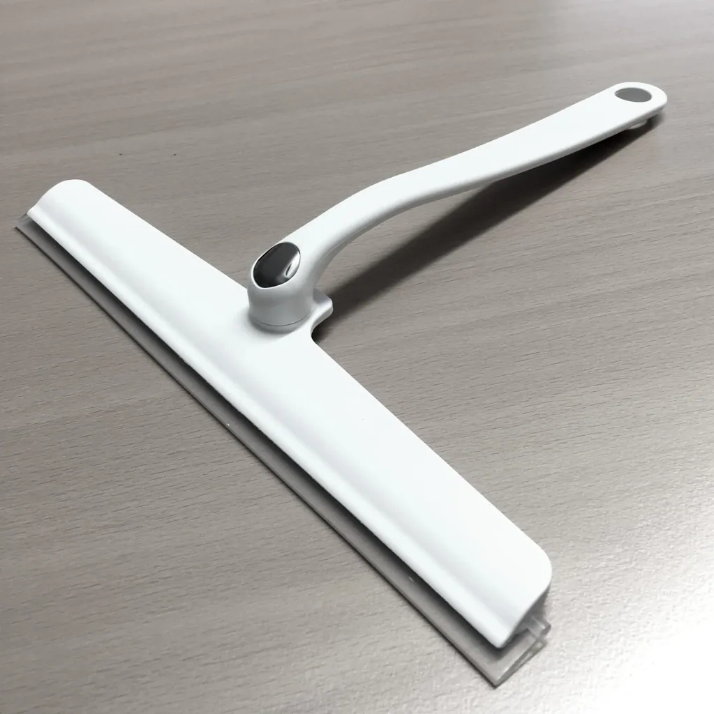 Rotating shower squeegee “Exclusive”, white