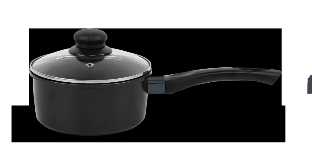 Carbon Cooking/Frying Set Black, 7-piece