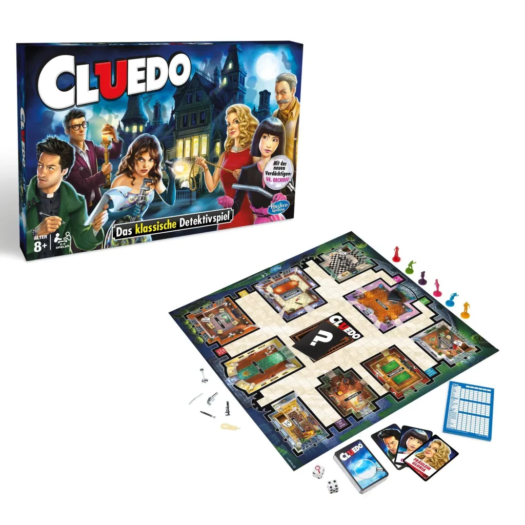 CLUEDO the classic detective game (German)