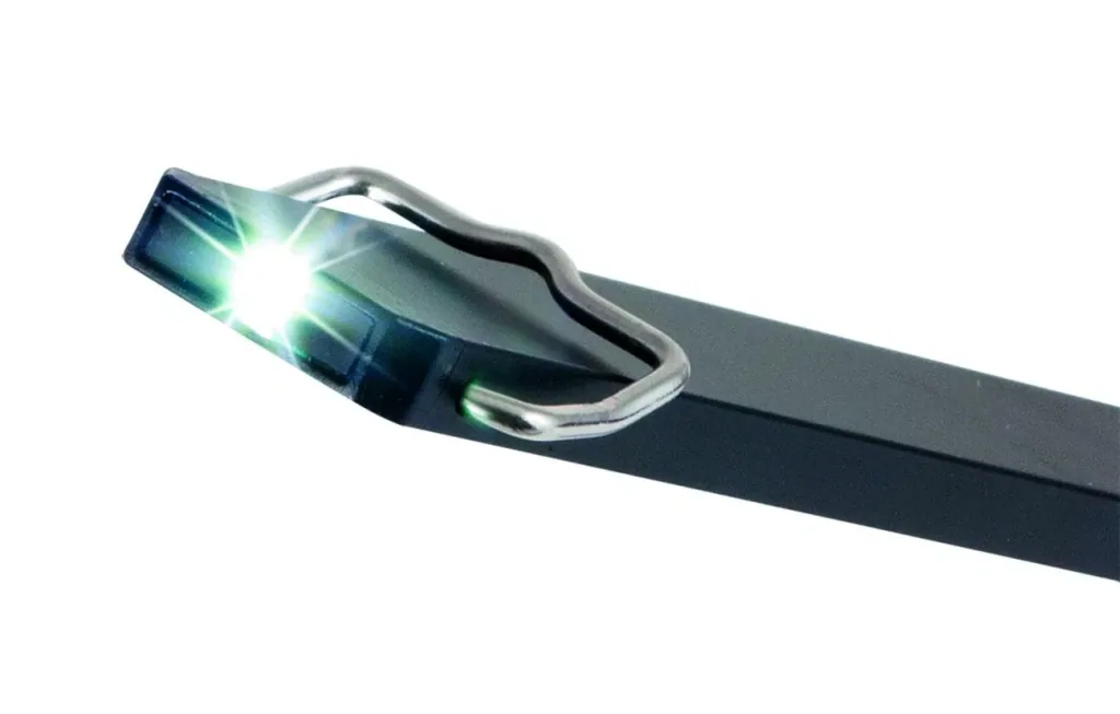 LED rechargeable hand lamp EVO 6, 4W, power supply with USB