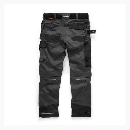 Pro Flex Plus work trousers, grey 38R