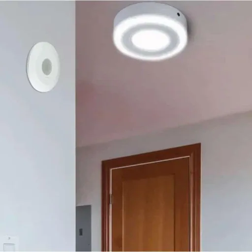 VT-8027 Motion detector with twilight switch - ceiling - white